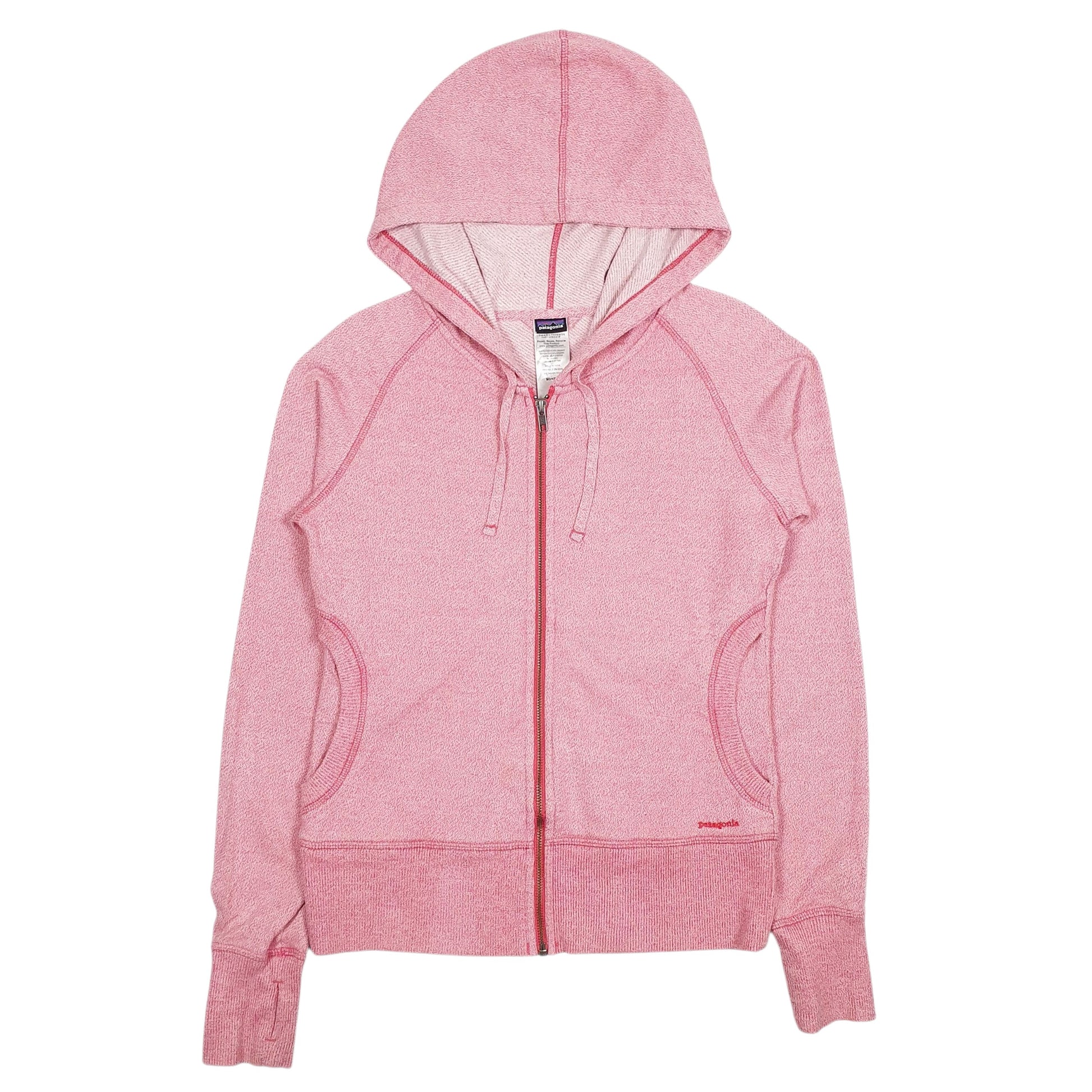 Womens Pink Patagonia  Full Zip Jumper