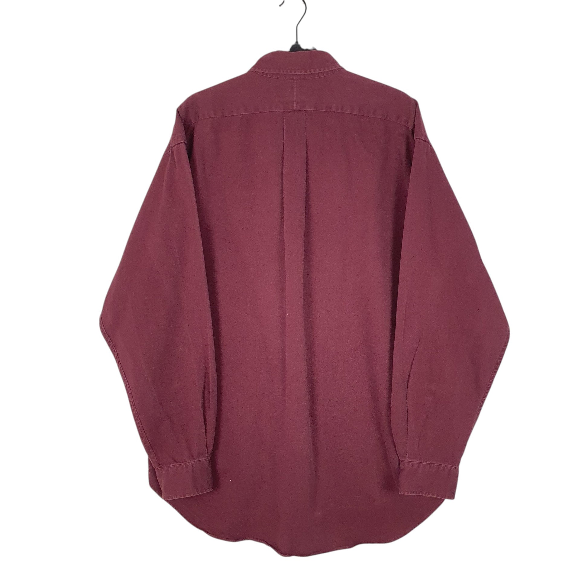 Mens Burgundy Ralph Lauren   Shirt