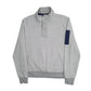 Mens Grey Tommy Hilfiger  Quarter Zip Jumper
