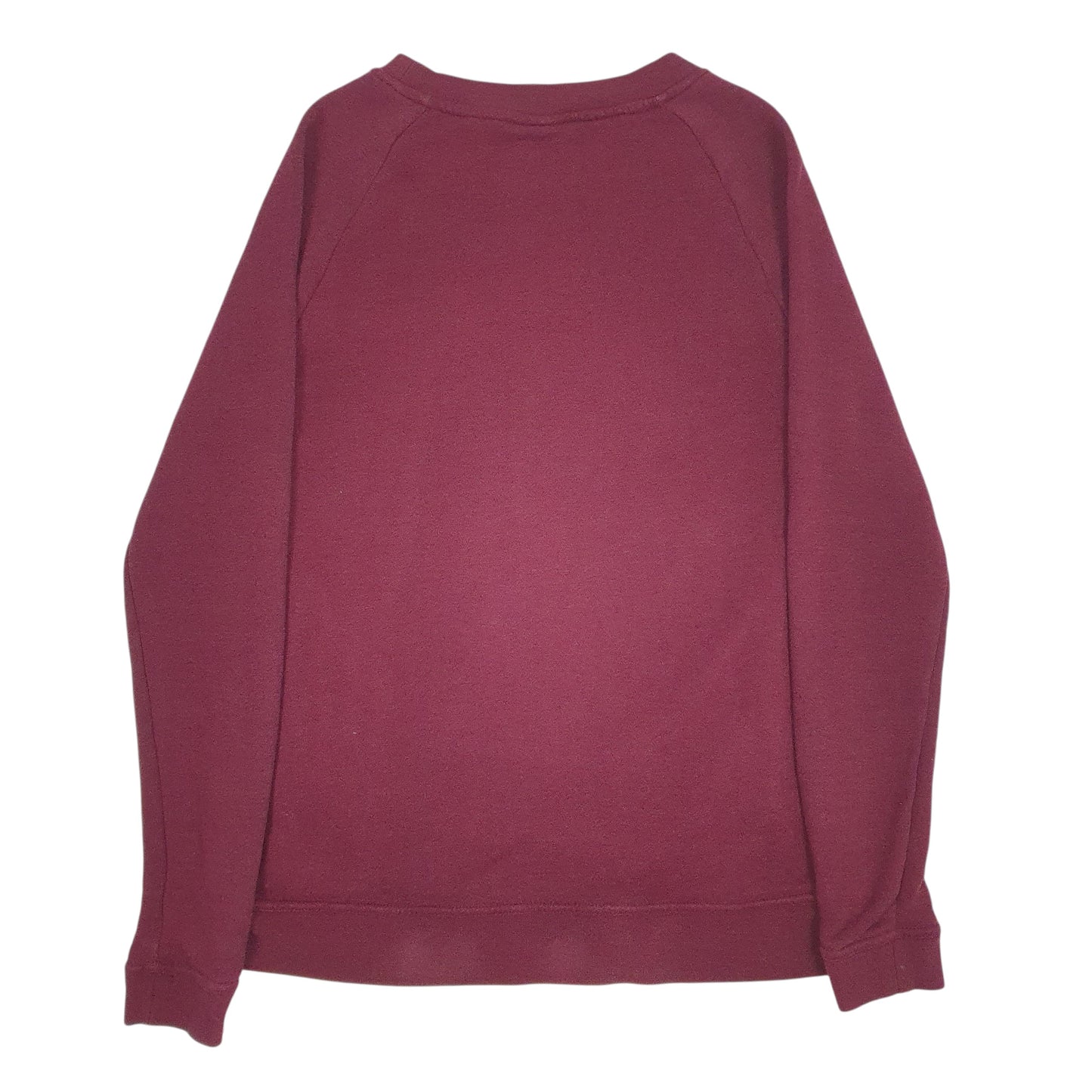 Mens Burgundy Nike  Crewneck Jumper