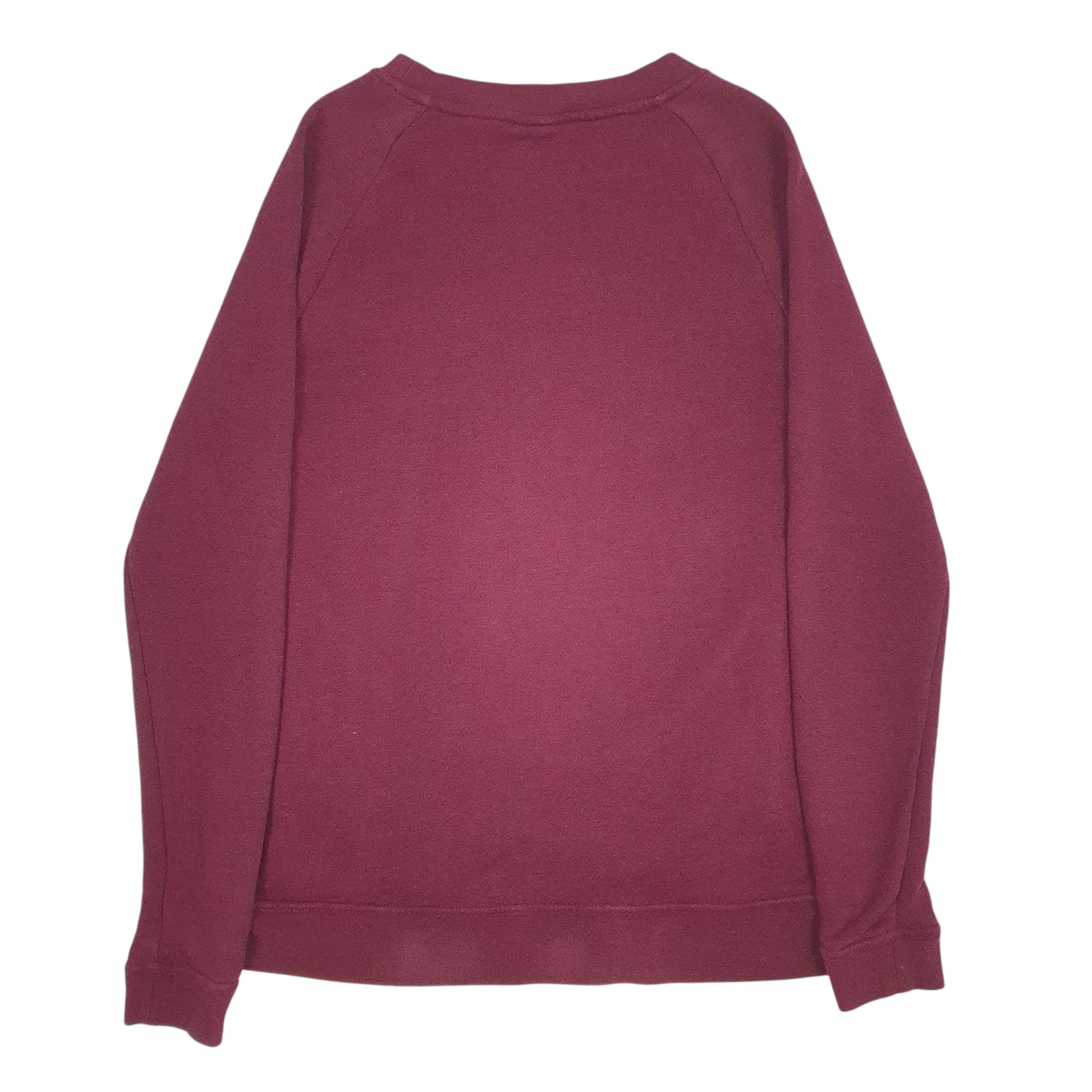 Mens Burgundy Nike  Crewneck Jumper