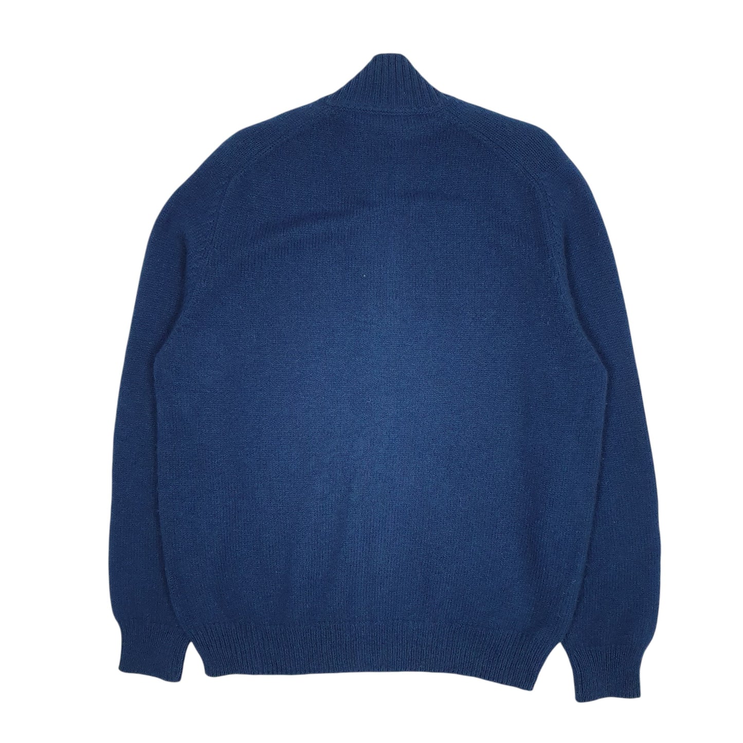 Mens Blue Burberry  Full Zip Jumper