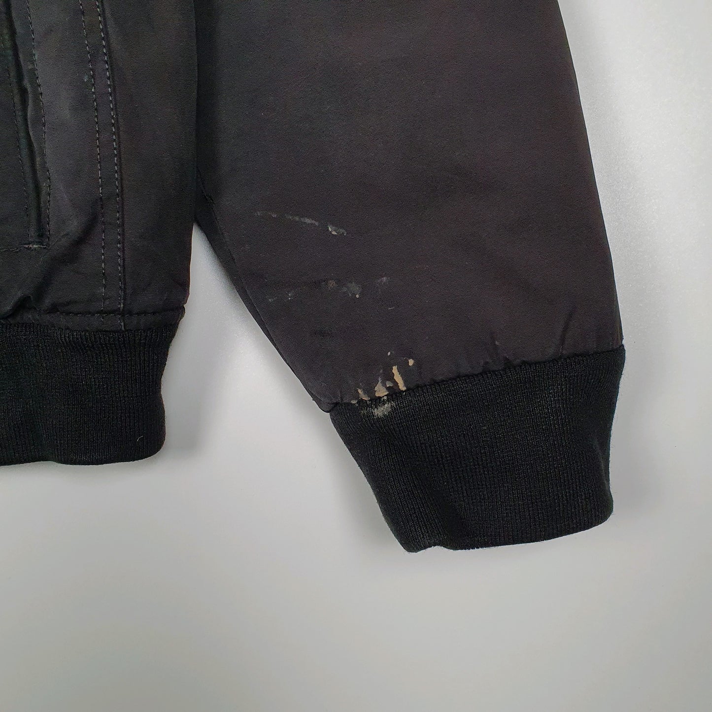 Mens Black Tommy Hilfiger Quilt Lined  Coat