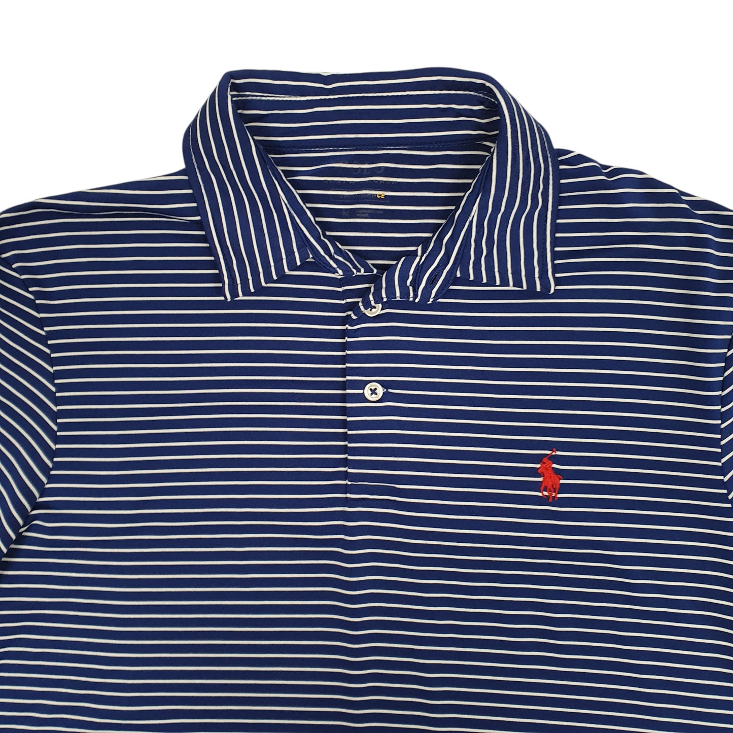 Mens Navy Polo Ralph Lauren Performance  Polo Shirt