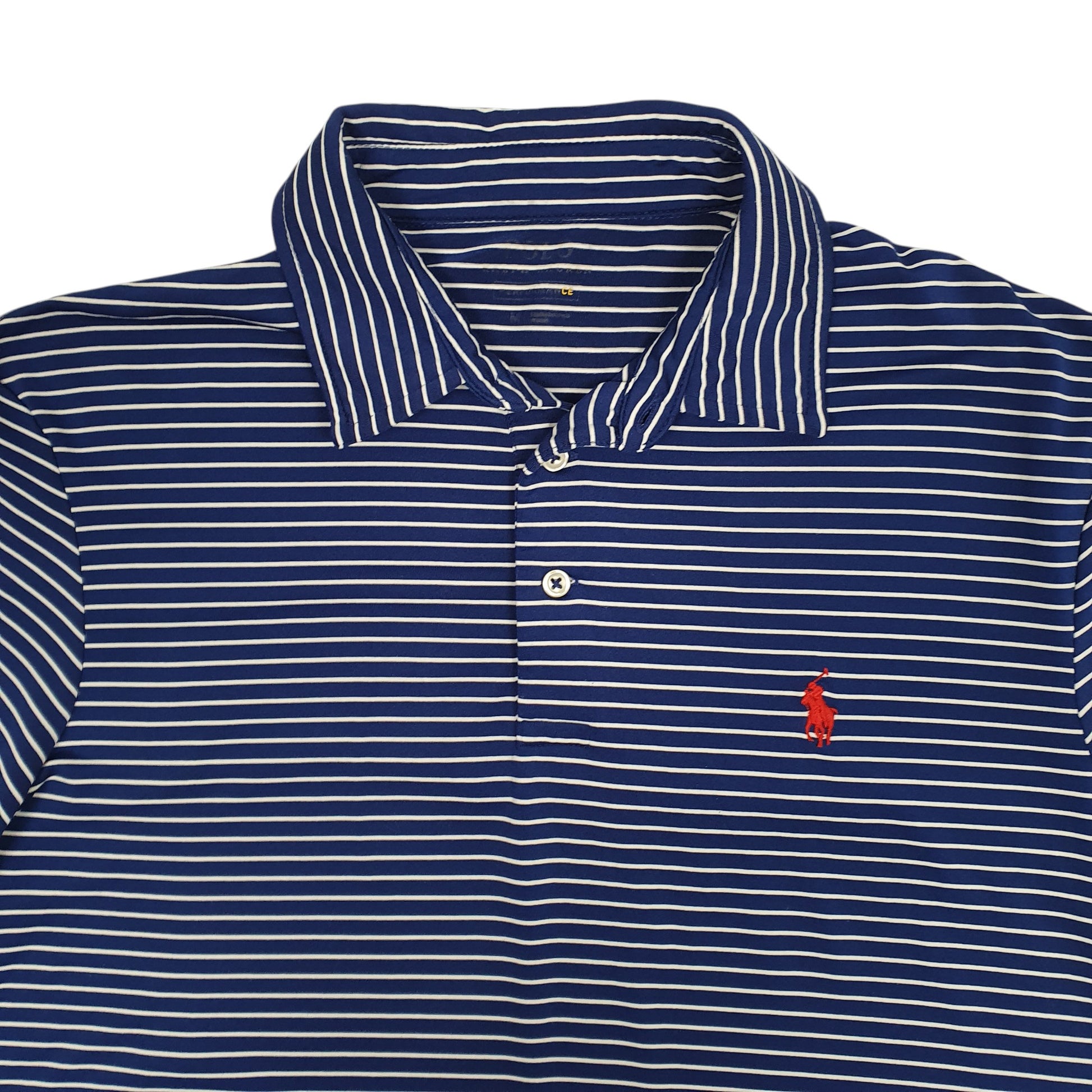 Mens Navy Polo Ralph Lauren Performance  Polo Shirt