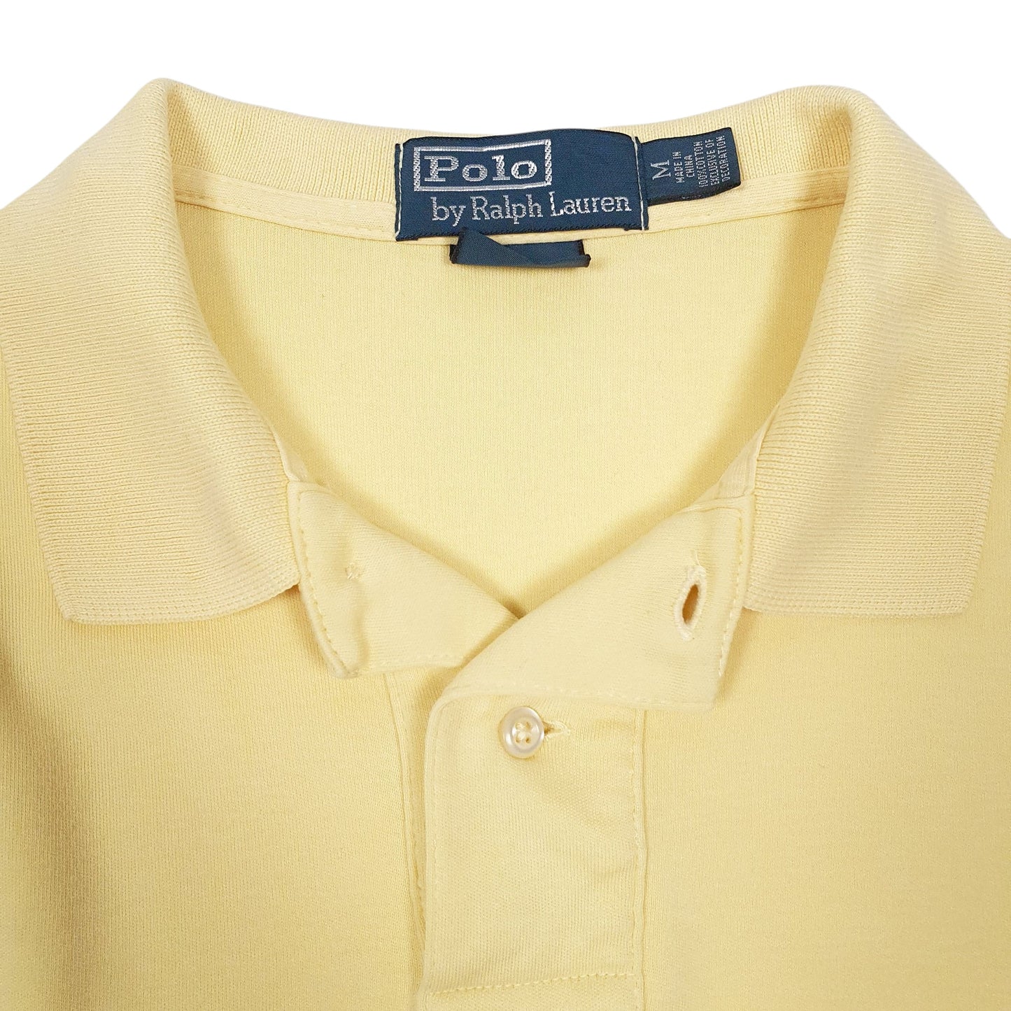Mens Yellow Polo Ralph Lauren   Polo Shirt