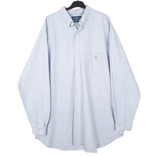Mens Blue Ralph Lauren  Long Sleeve Shirt