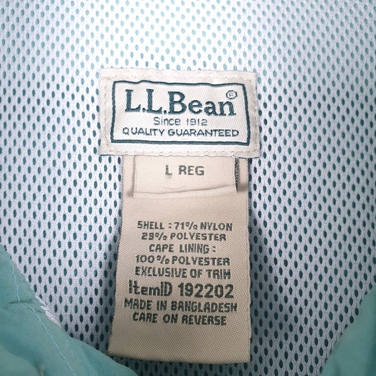 Mens Green L.L.Bean   Shirt