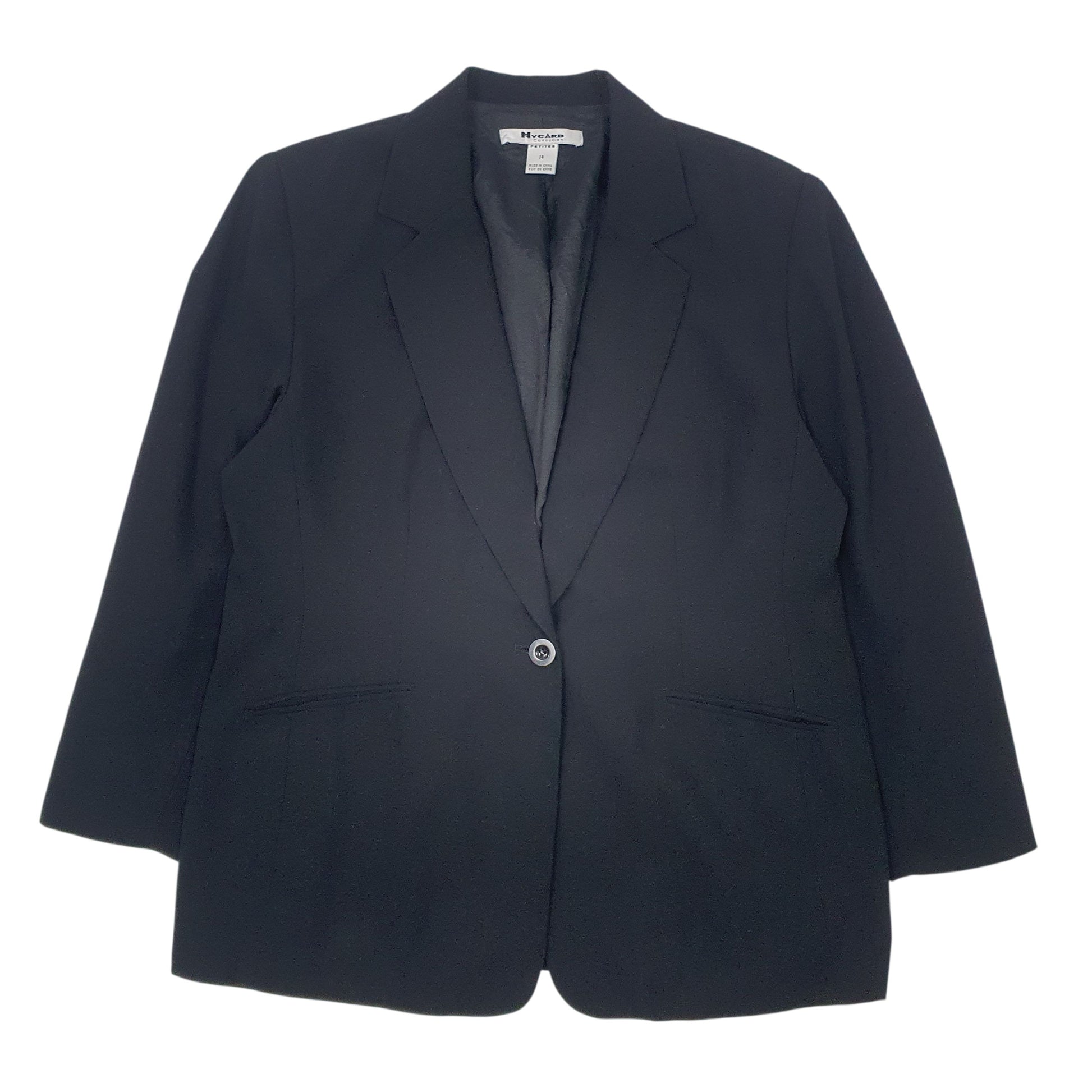 Womens Black Nygard Collection   Coat