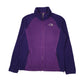 Mens Purple The North Face  Full Zip Jumper