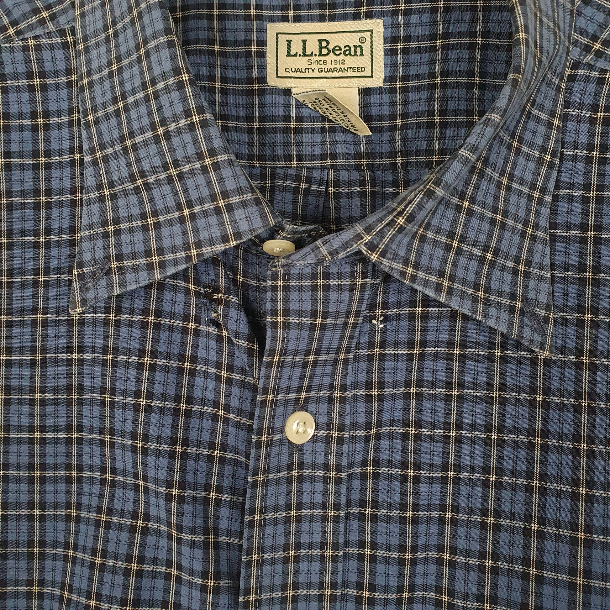 Mens Navy L.L.Bean   Shirt