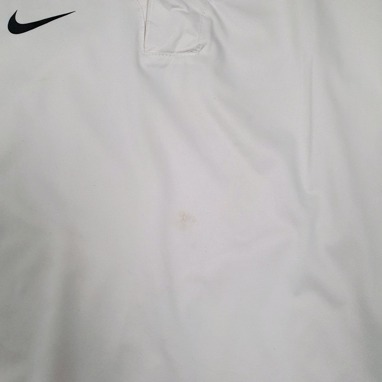 Mens White Nike Pullover Hoodie Coat