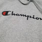 Mens Grey Champion  Hoodie Jumper