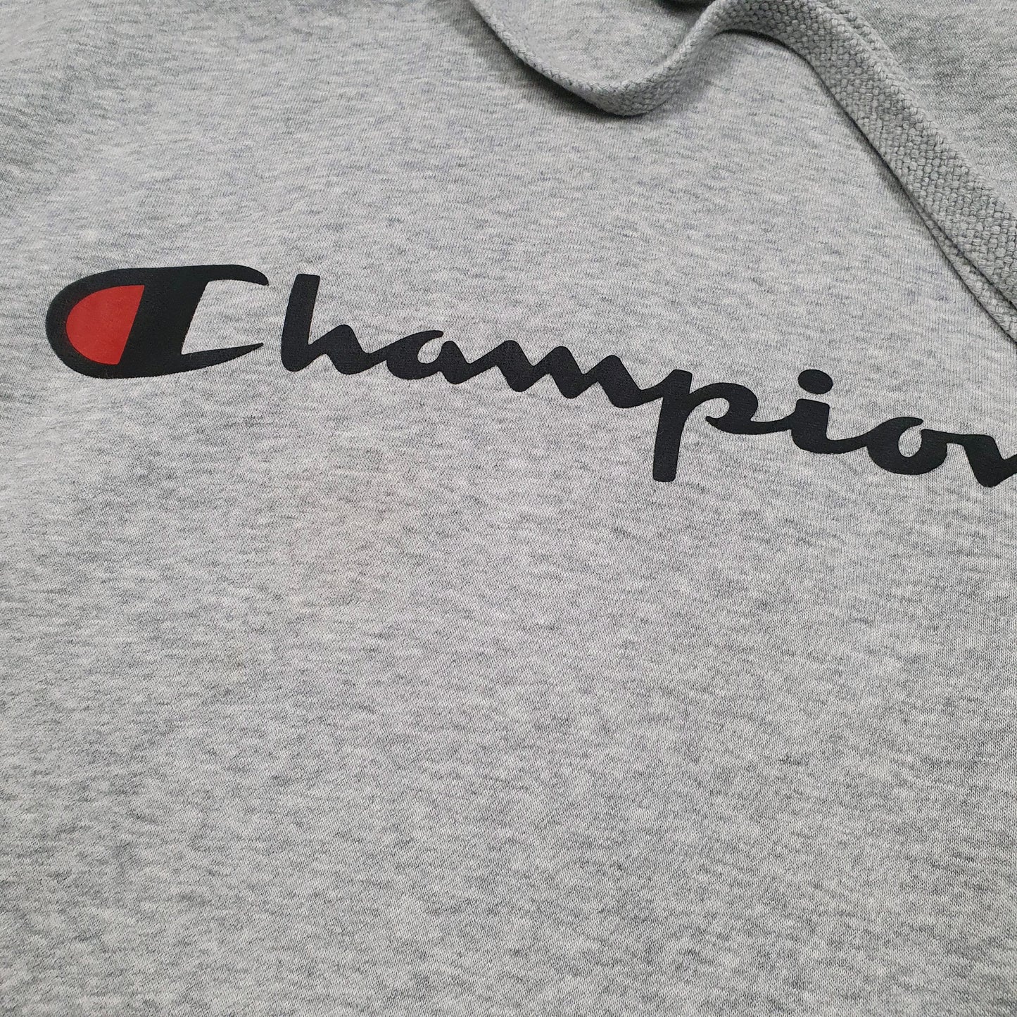Mens Grey Champion  Hoodie Jumper