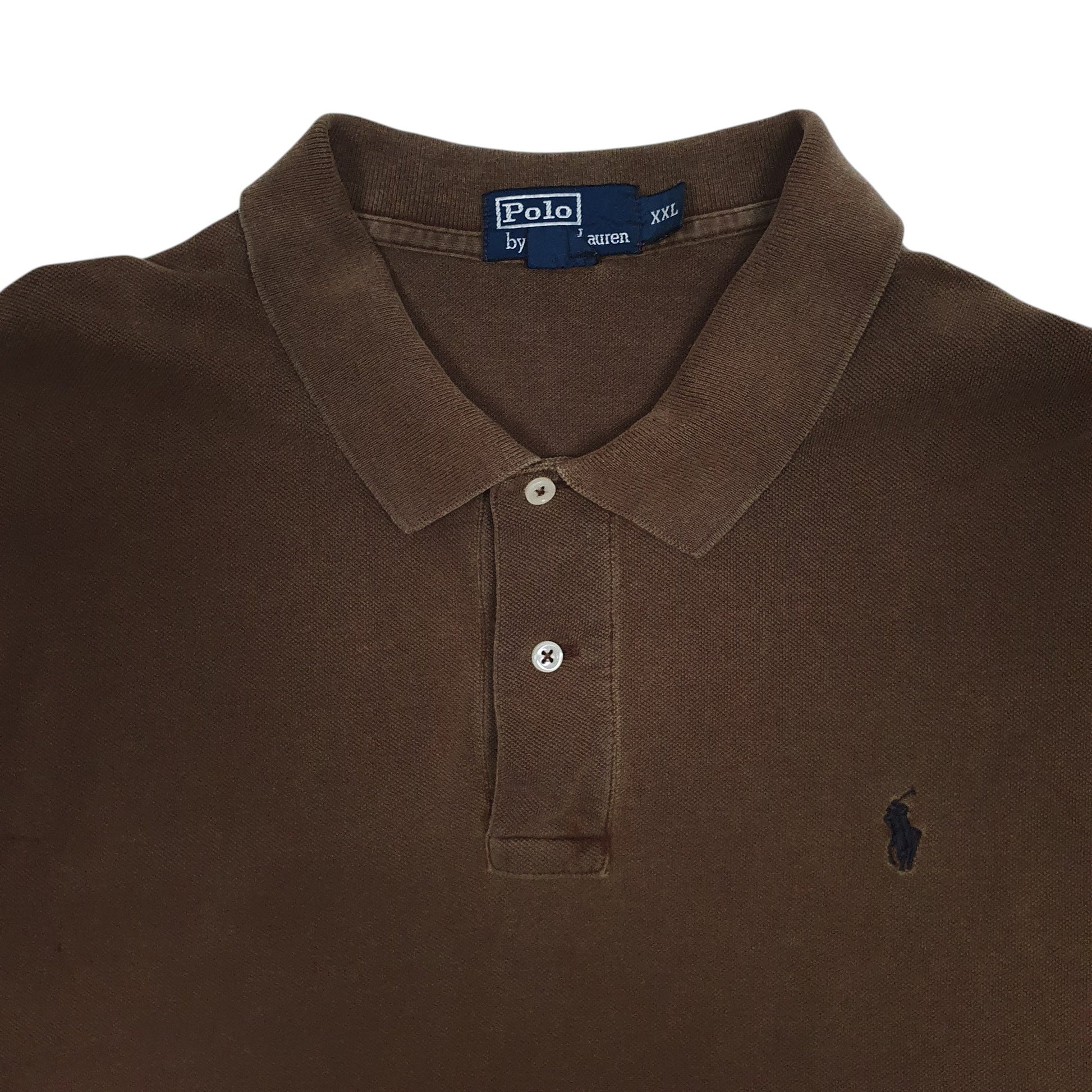 Mens Brown Polo Ralph Lauren   Polo Shirt
