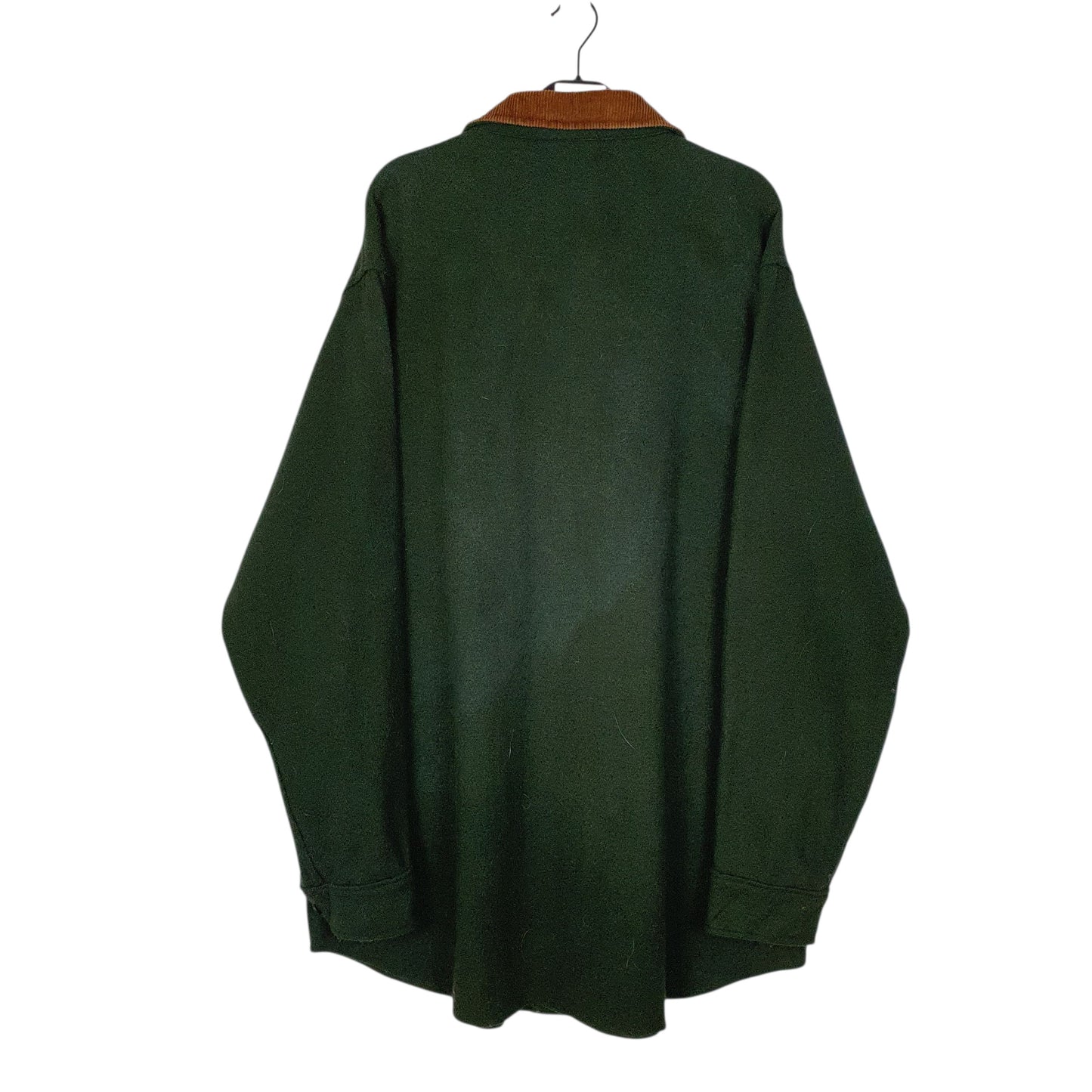 Mens Green Woolrich Vintage 1980s Thick Shacket Jacket  Shirt