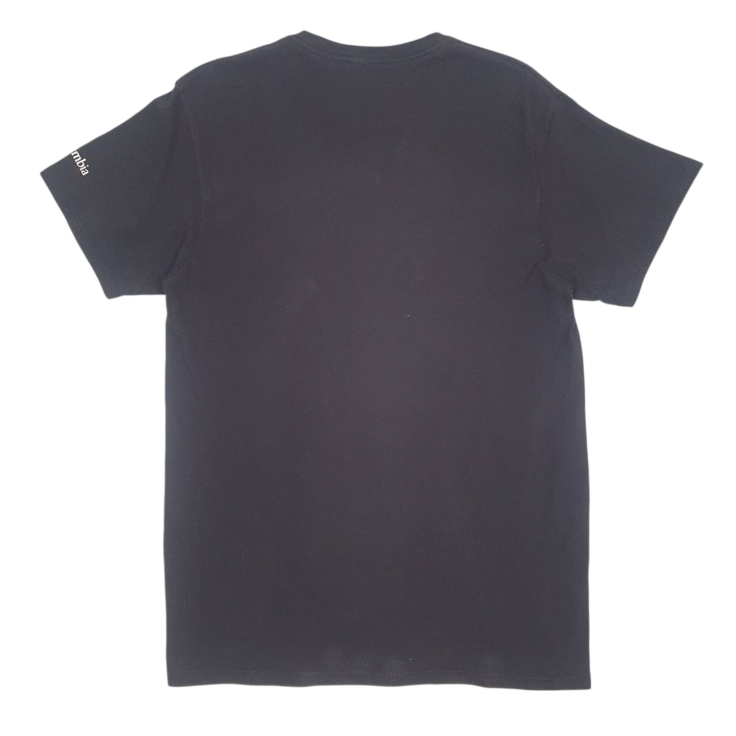Mens Black Columbia Sportswear Company Spellout  T Shirt