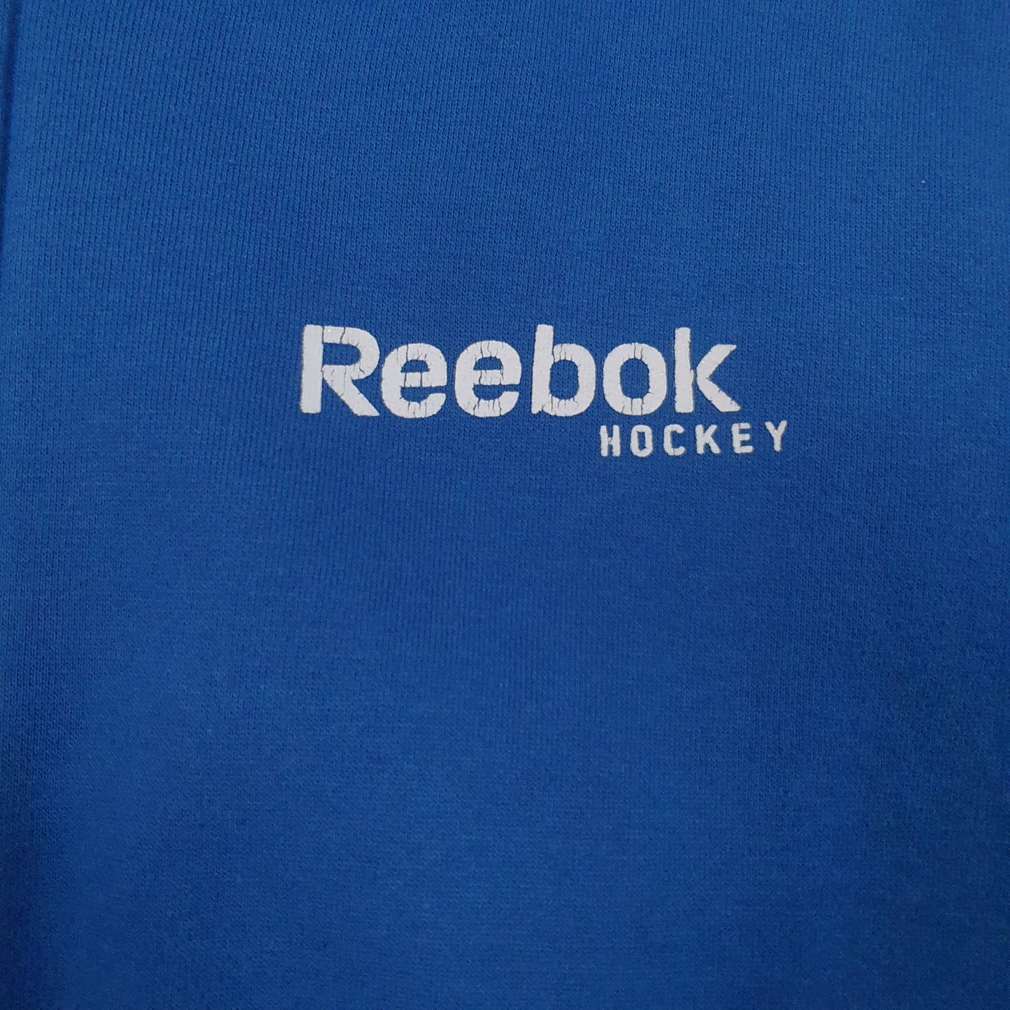 Womens Blue Reebok Hockey Full Zip Jumper