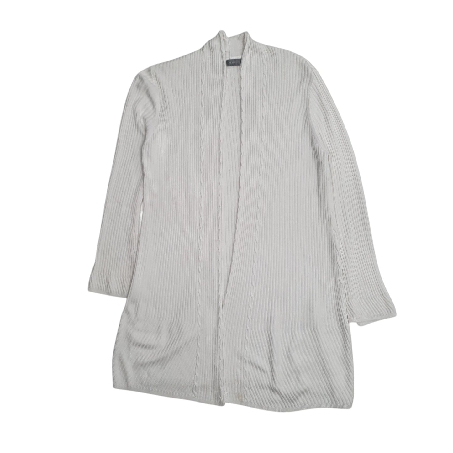 Womens White Per Una Shoal Cardigan Jumper