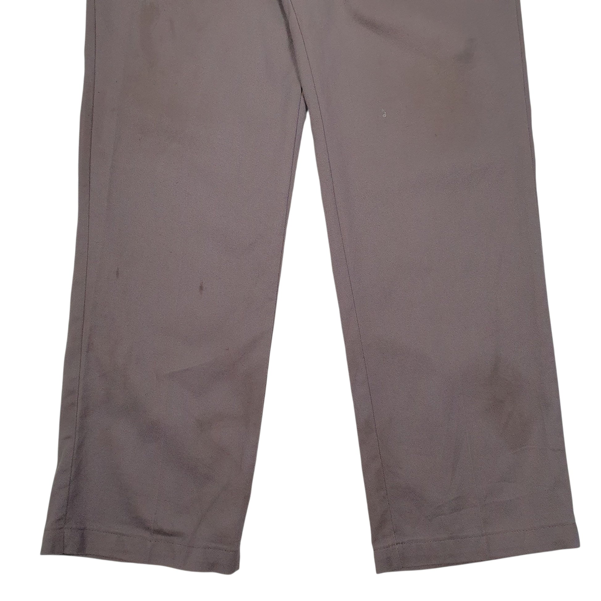 Mens Grey Dickies Workwear  Trousers