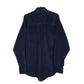 Mens Navy Wrangler Vintage 00s Chunky Corduroy  Shirt