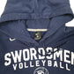 Womens Navy Nike Swordsmen Volleyball Hoodie Jumper