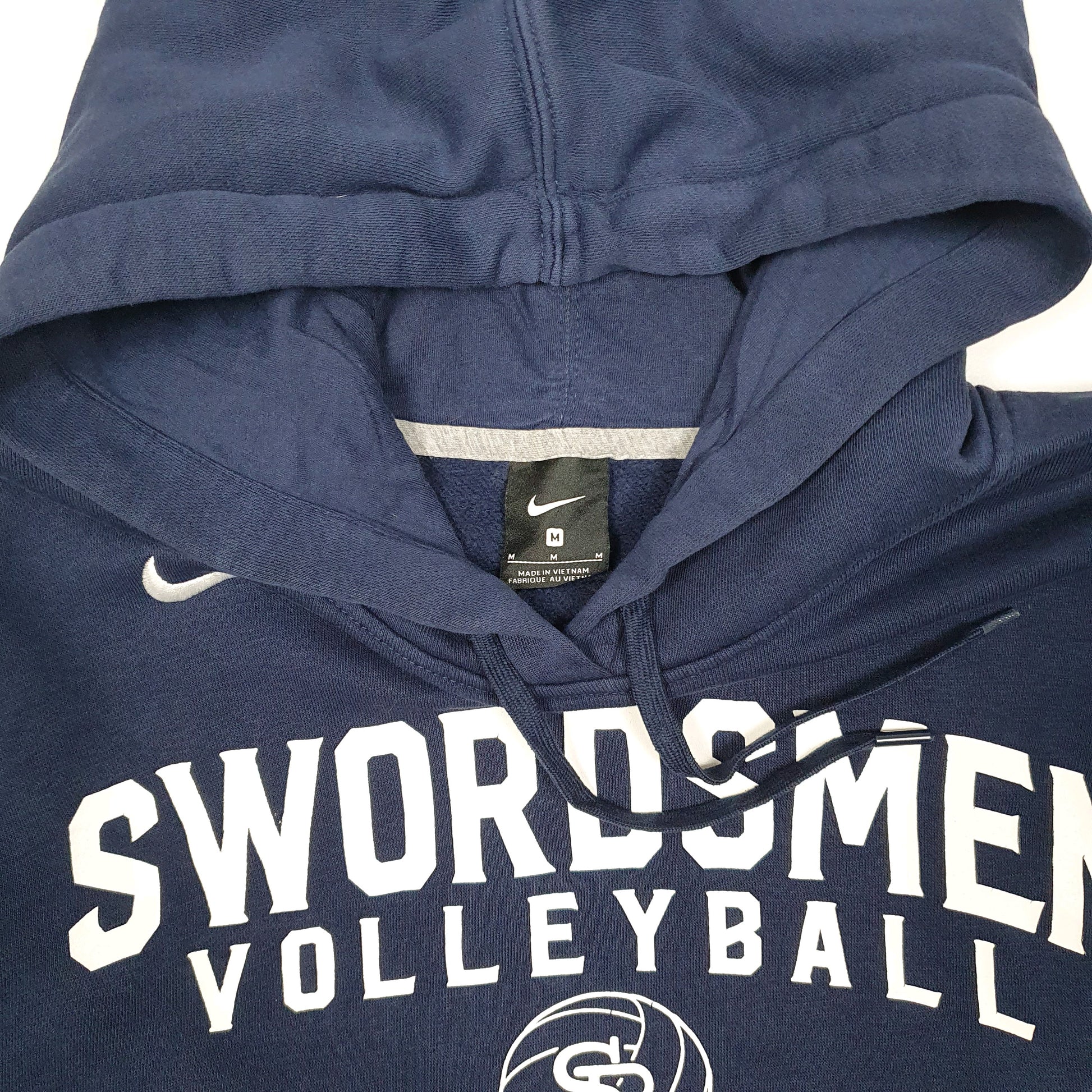 Womens Navy Nike Swordsmen Volleyball Hoodie Jumper