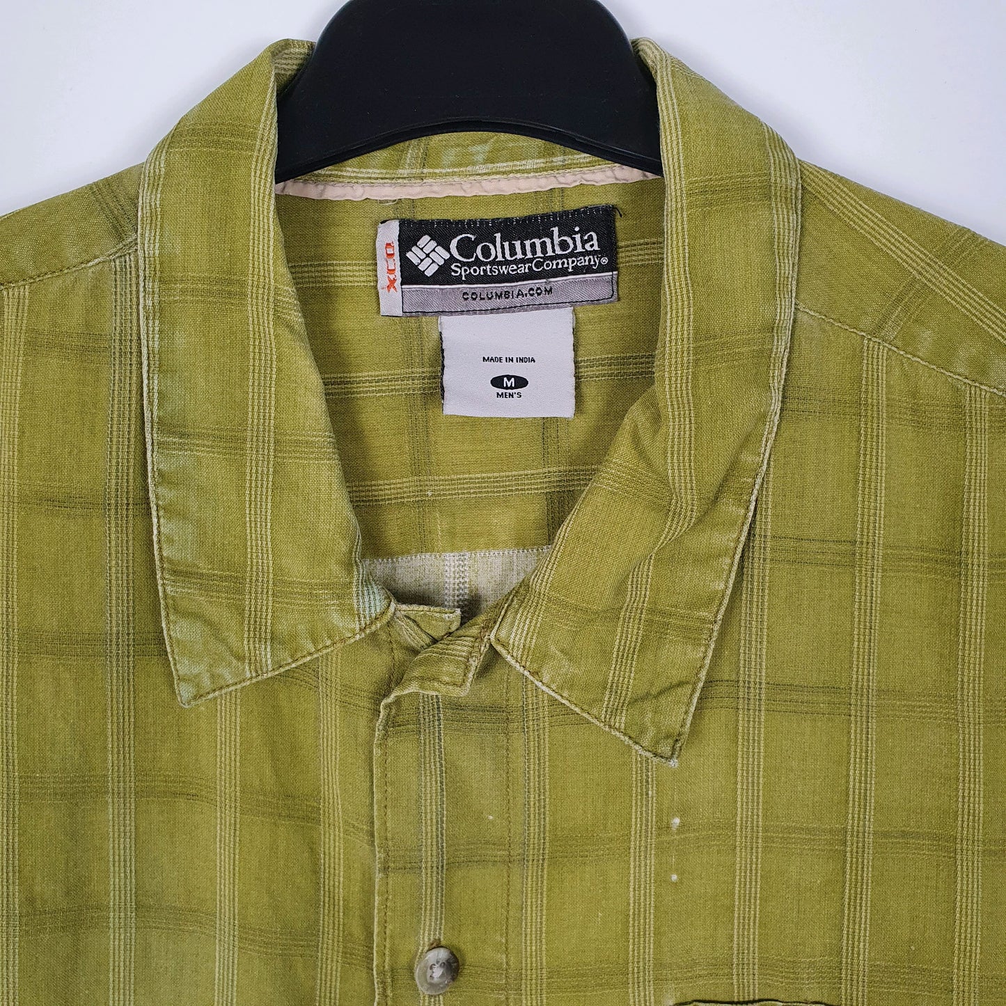 Mens Green Columbia Sportswear Company   Shirt