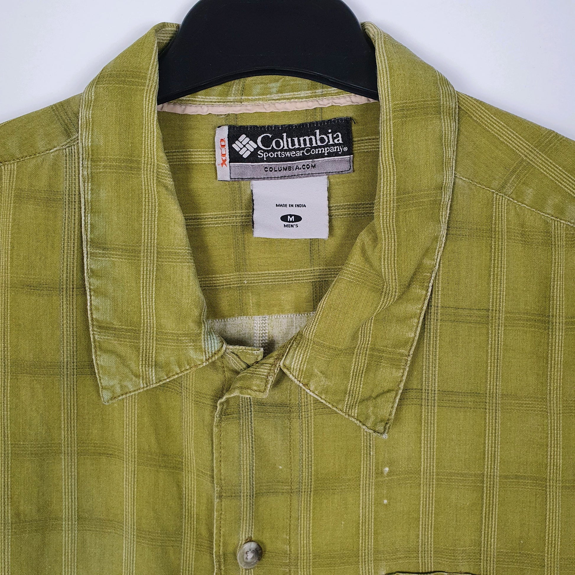 Mens Green Columbia Sportswear Company   Shirt