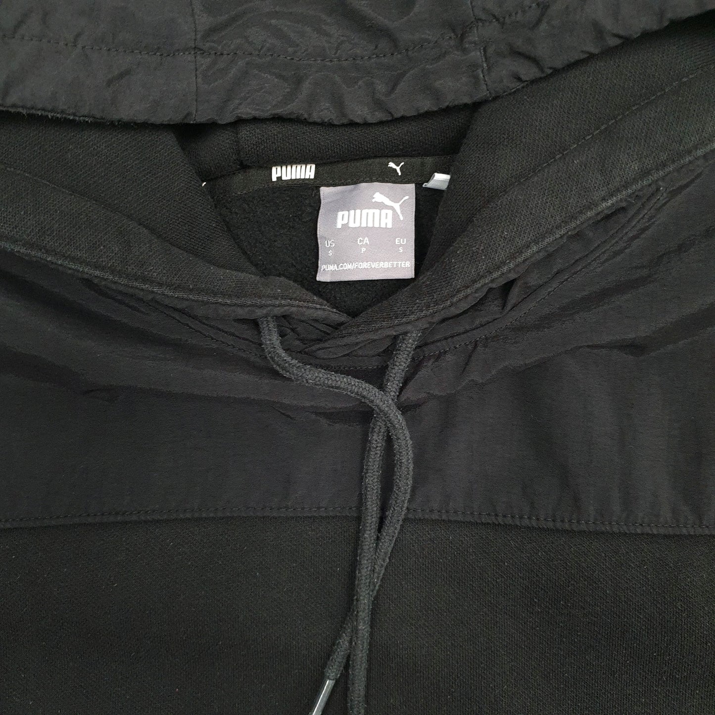 Mens Black Puma  Hoodie Jumper