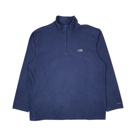 Mens Blue The North Face  Quarter Zip Jumper