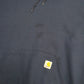 Mens Navy Carhartt K121 Hoodie Jumper