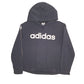 Womens Black Adidas  Hoodie Jumper