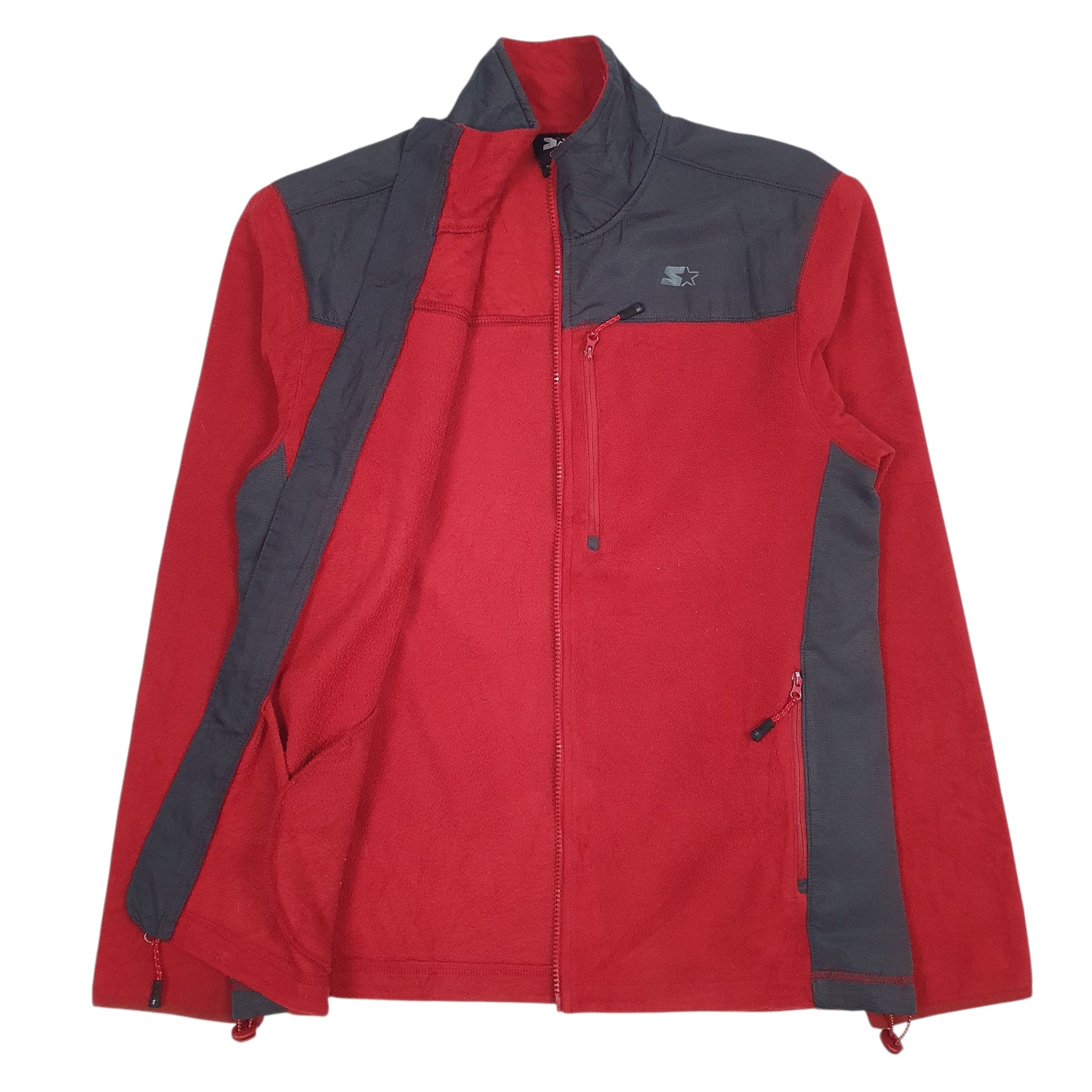 Mens Red Starter  Full Zip Jumper