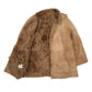 Womens Brown Unbranded Shearling  Coat