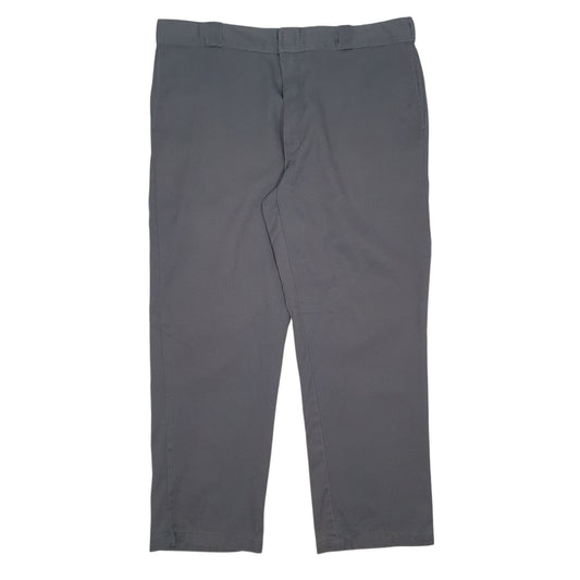 Mens Grey Dickies 874 Workwear Chino Trousers