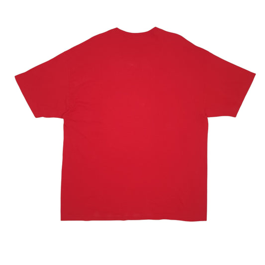 Mens Red Nike Vintage 00s Ohio State Buckeyes  T Shirt