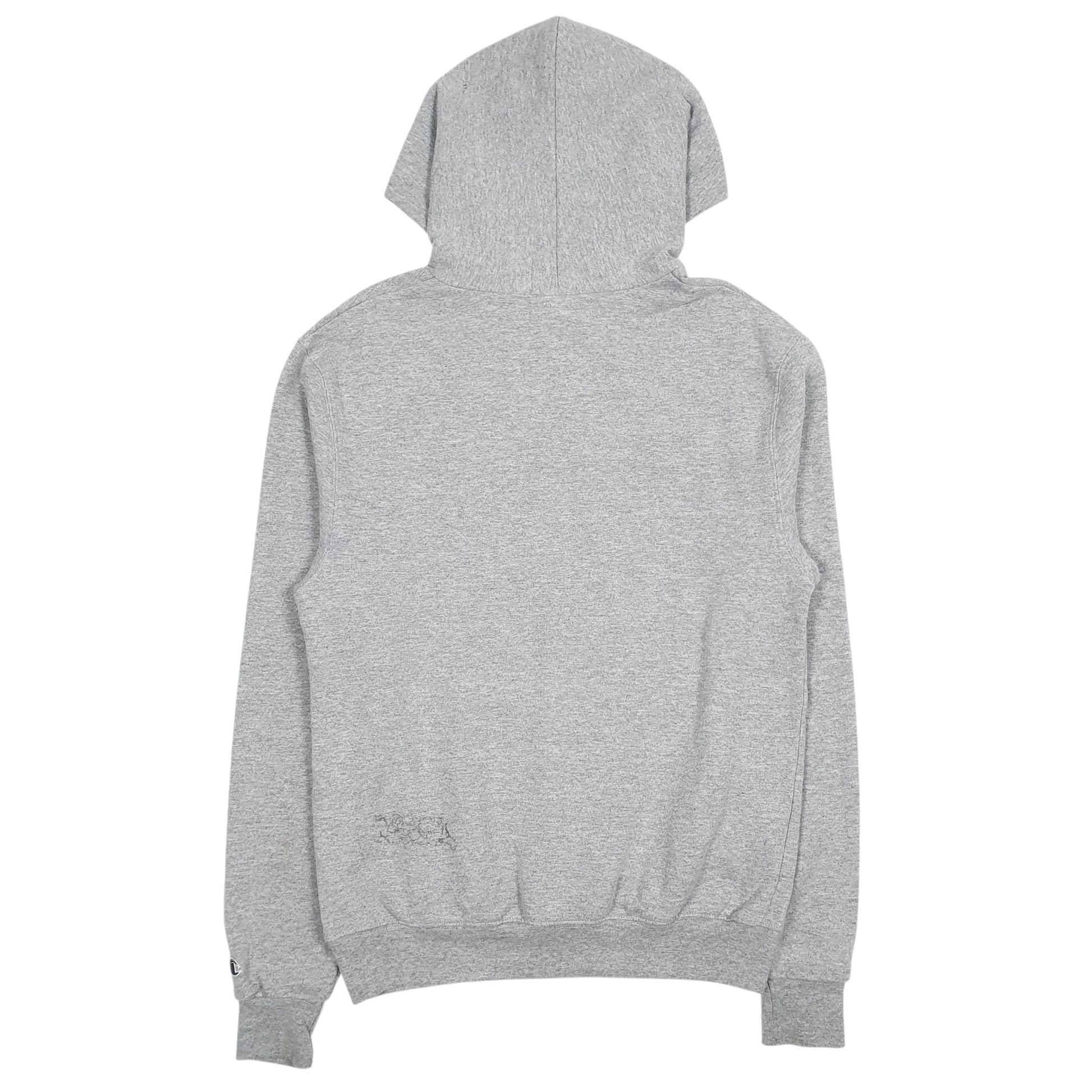 Mens Grey Champion Riverside Wrestling Hoodie Jumper