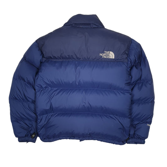 Mens Blue The North Face Nuptse Retro 1996  Coat