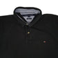 Mens Black Tommy Hilfiger   Polo Shirt