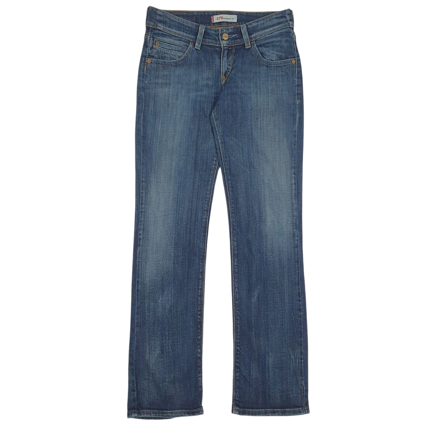 Womens Blue Levis  570 JeansW28 L32