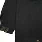 Mens Black Unbranded Pullover Hoodie Smock  Coat