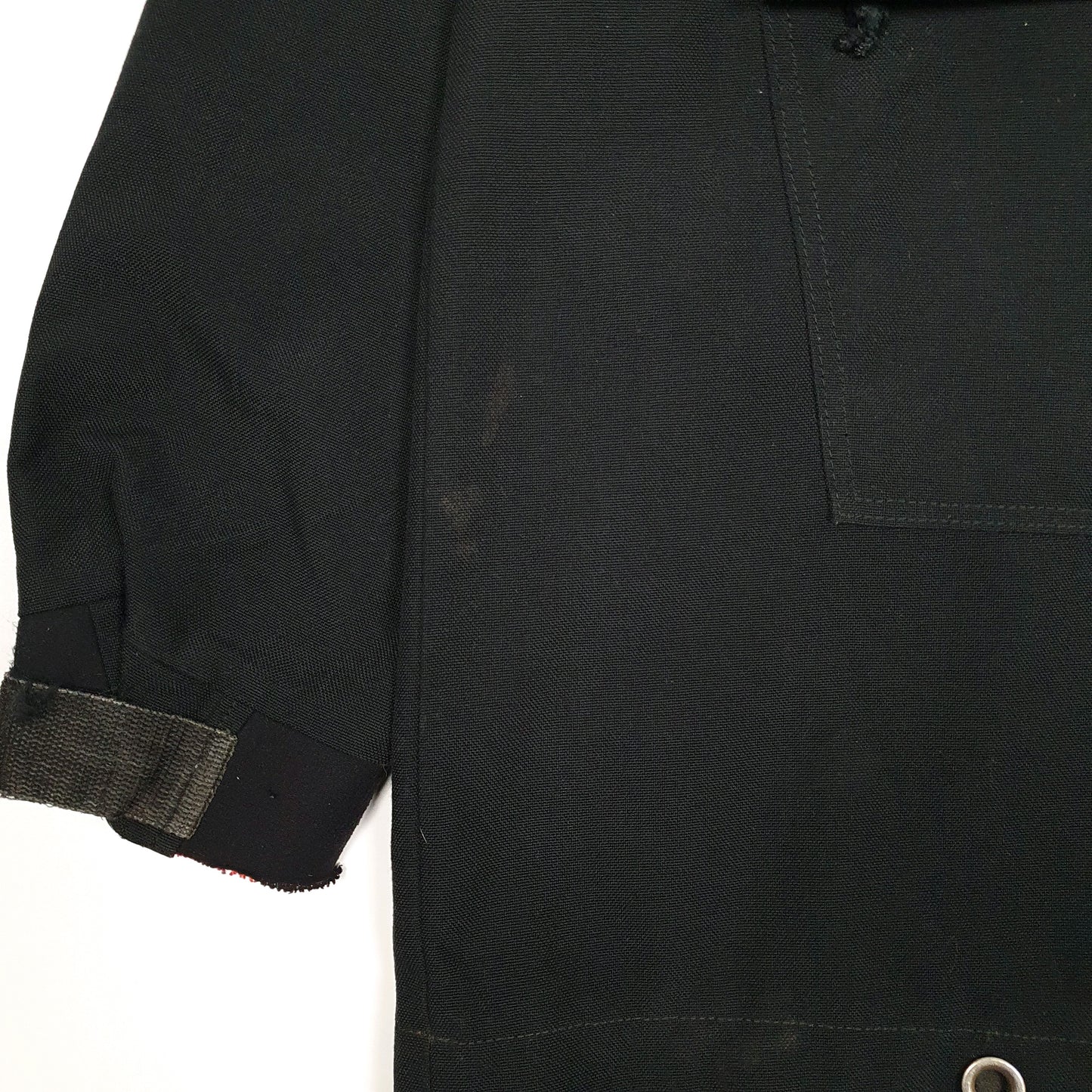 Mens Black Unbranded Pullover Hoodie Smock  Coat