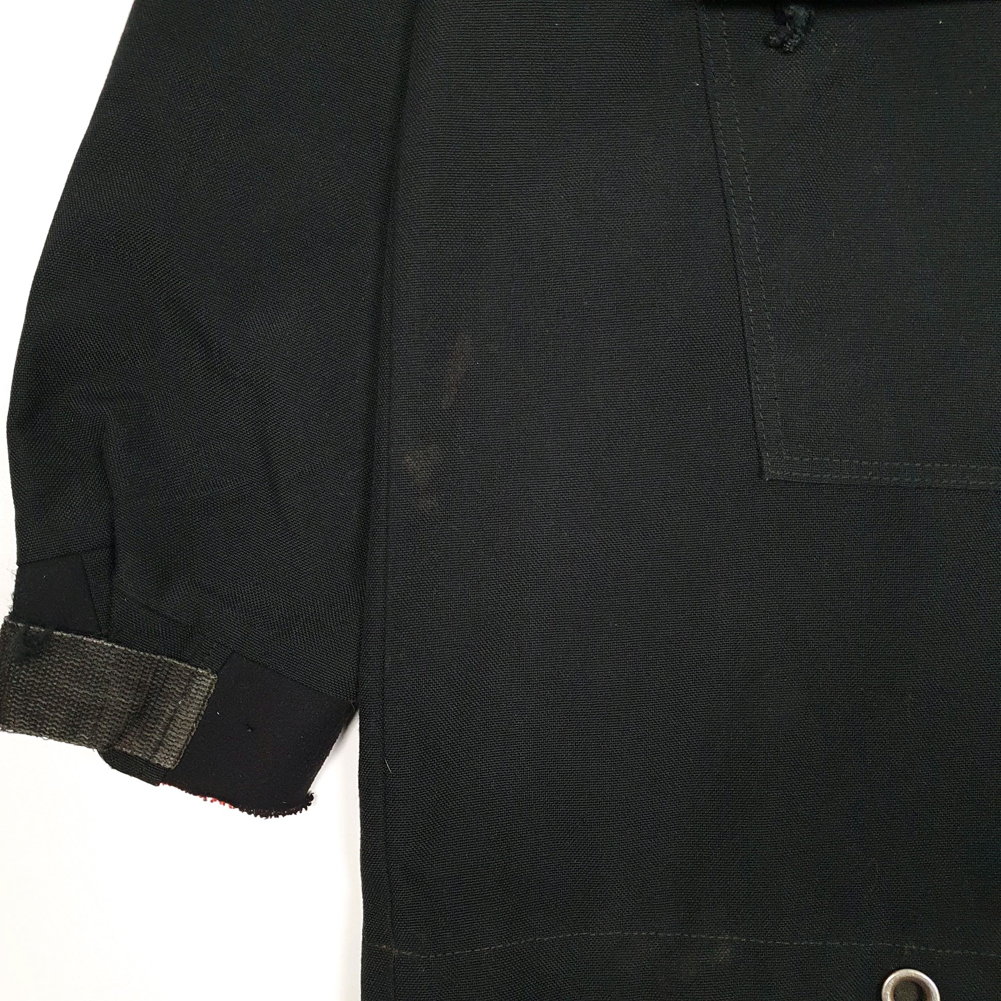 Mens Black Unbranded Pullover Hoodie Smock  Coat