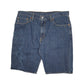 Mens Blue Levis 505 Denim Shorts