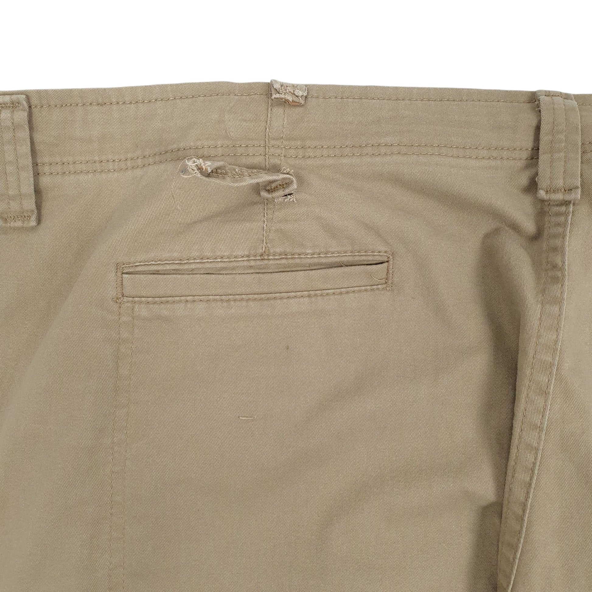 Mens Beige Wrangler   Trousers