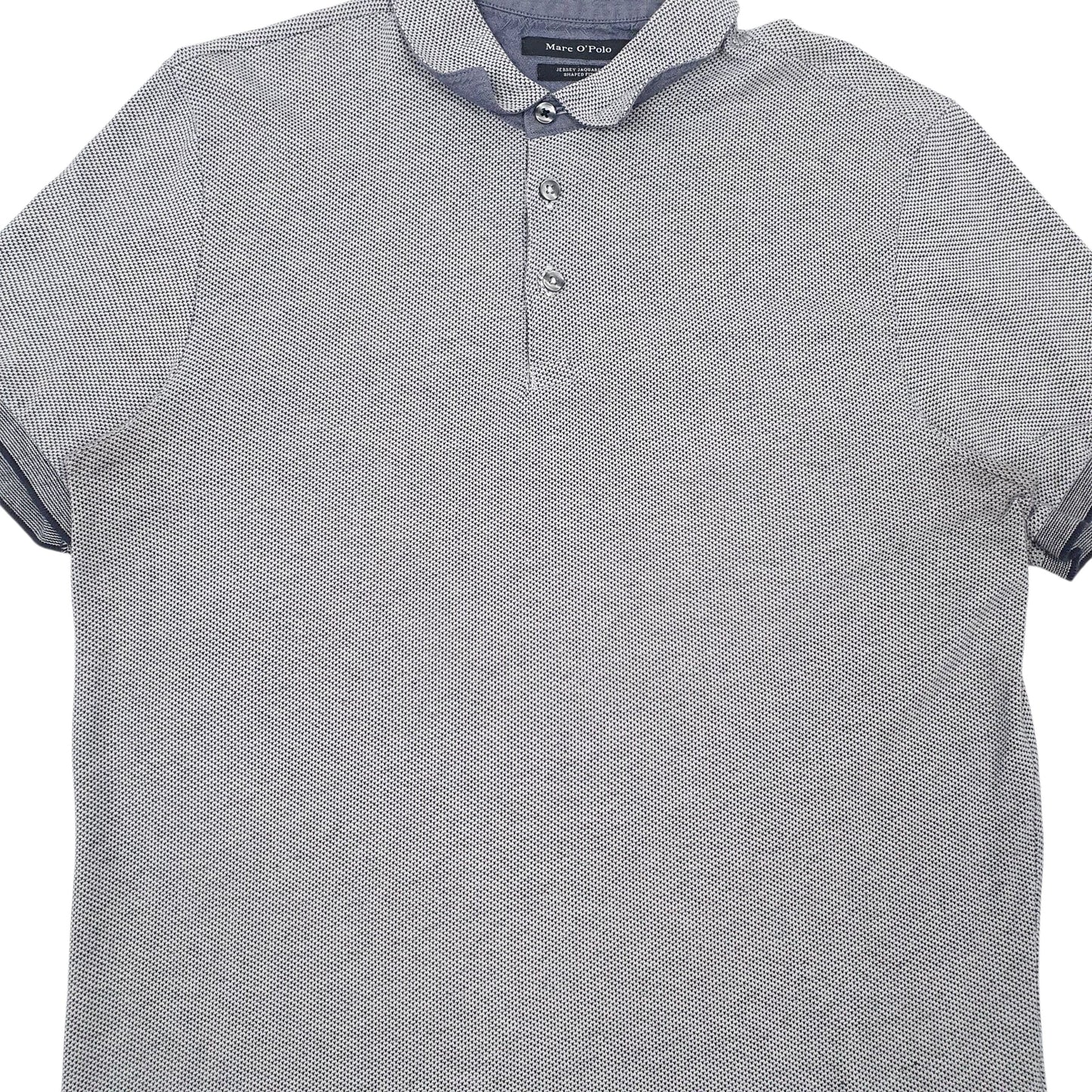 Mens Grey Marc O Polo   Polo Shirt