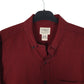 Mens Red L.L.Bean Thick Houndstooth Tall  Shirt