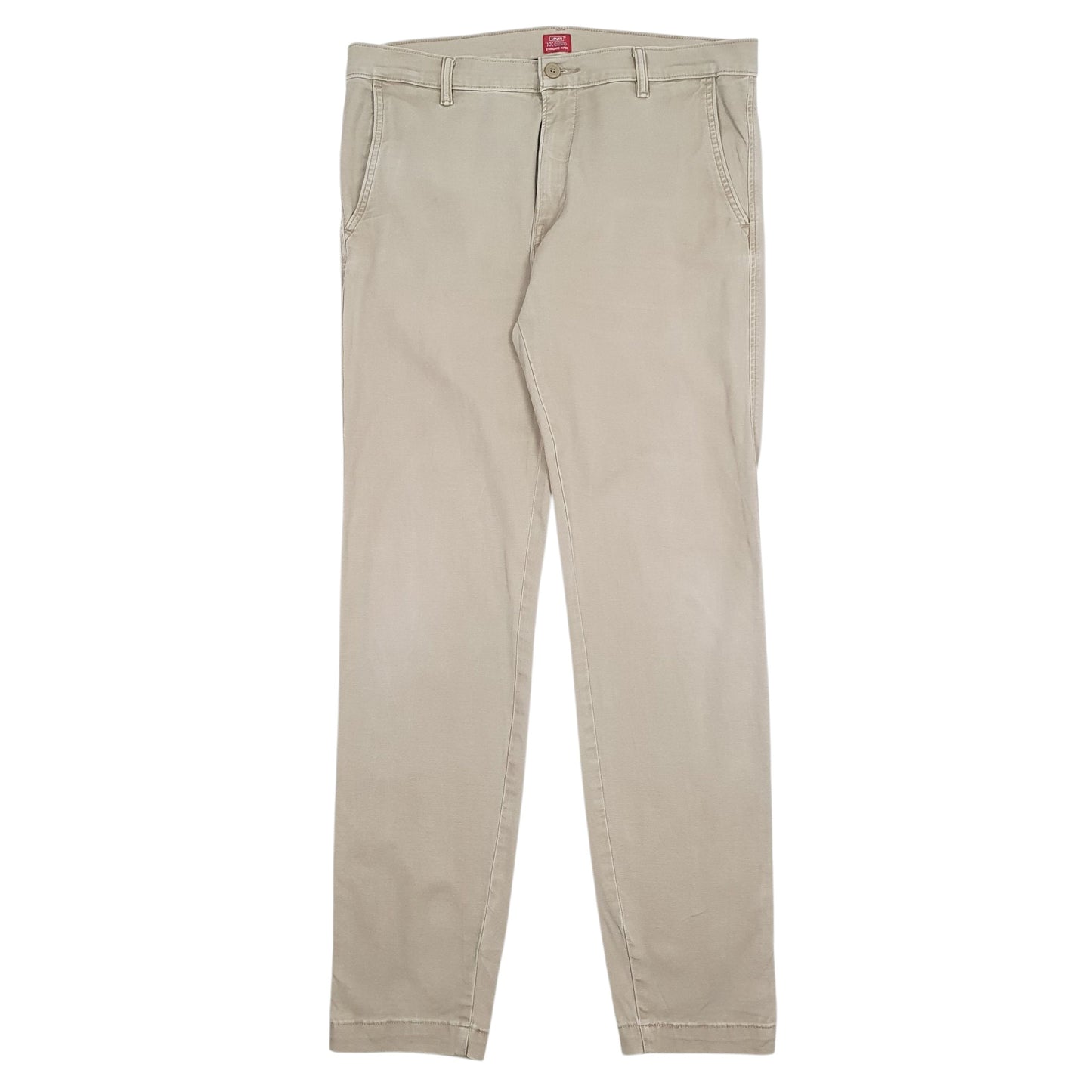 Mens Beige Levis  Chino Trousers