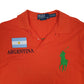 Mens Orange Polo Ralph Lauren Argentina  Polo Shirt